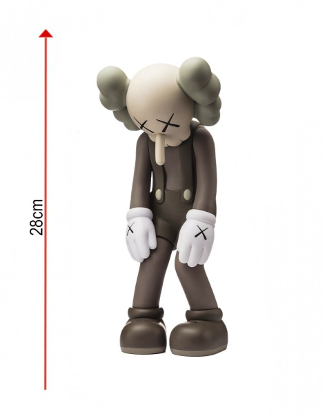 Kaws Small Lie Companion Виниловая Фигурка (Коричневый) - 28 см Kaws Small Lie Companion Виниловая Фигурка (Коричневый) - 28 см