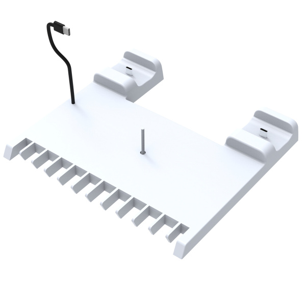 Підставка  PS5 Slim зарядка контролер PS5, зберігання навушників, тримач для дисків PG-P5S009