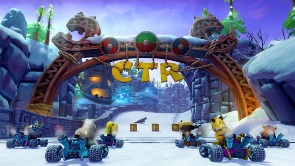 Crash Team Racing Nitro-Fueled (PS4) Б/У