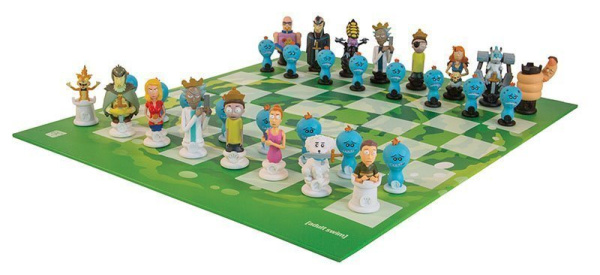 Шахи Рік і Морті (Rick and Morty Collector's Chess Set)
