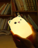 Светильник BUD BEAR Silicone LAMP КОТИК Синие ушки