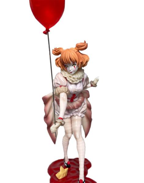 Фігурка Пенні Вайз клоун дівчинка Horror Bishoujo Pennywise  (23 см)