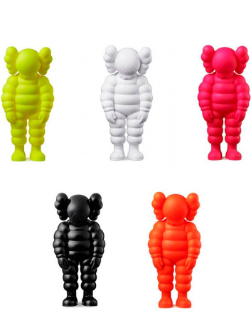 Kaws What Party Виниловая Фигурка (Черный) - 28 см