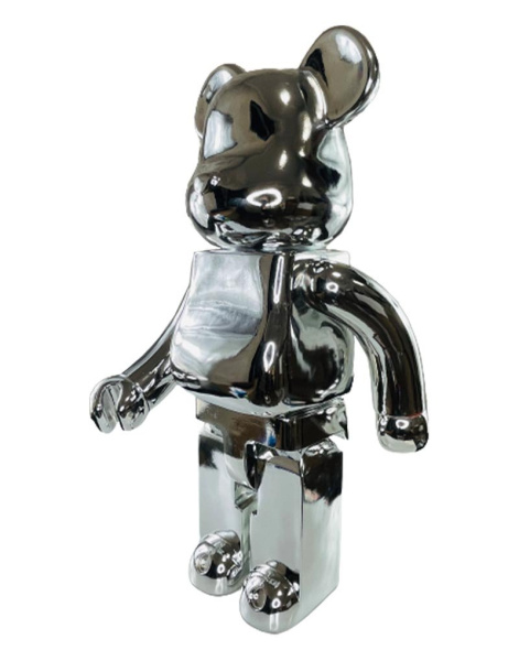 Bearbrick Silver (Серебро) 1000% (70 см)