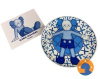 Набор тарелок Kaws 4шт (15см*15см)