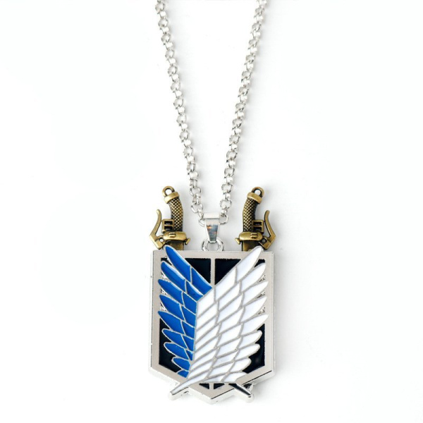 Кулон Атака На Титан Металл