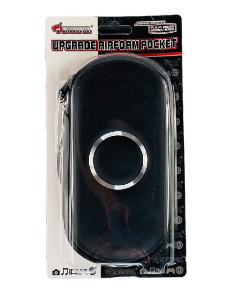 Твердая сумка чехол для PSP Черная