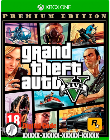 Grand Theft Auto V (GTA 5) Premium Edition (Xbox One) Digital Code