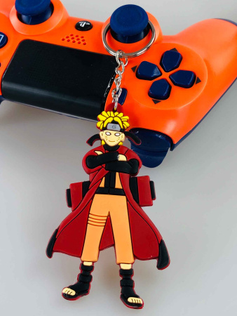 Наруто в червоному плащі (Брелок селіконовий)