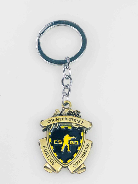 Брелок Counter-Strike: Global Offensive (CS:GO) металевий