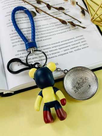 Брелок Capitan America Bearbrick Капитан Америка Двойной