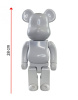Bearbrick Белый Глянцевый 400% (28см)