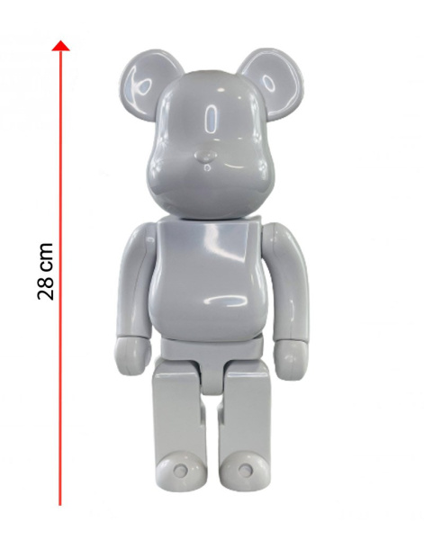 Bearbrick Белый Глянцевый 400% (28см)
