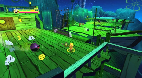 Губка Боб Квадратные Штаны. Планктон: Месть роботов (PS3)