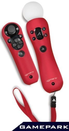 Комплект чехлов для PS Move (Silicone Jackets) Красный (PS3)