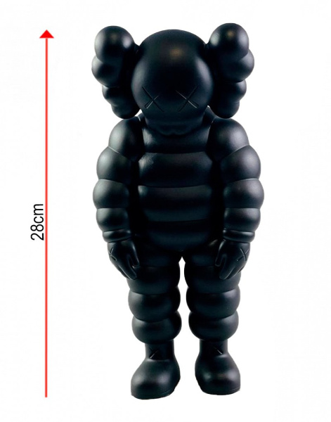 Kaws What Party Виниловая Фигурка (Черный) - 28 см Kaws What Party Виниловая Фигурка (Черный) - 28 см