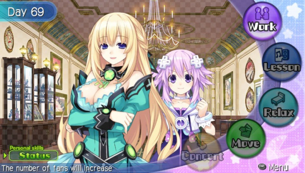 Hyperdimension Neptunia: Producing Perfection (PSVita) (GameReplay)