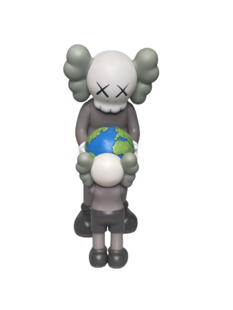 KAWS THE PROMISE Вінілова фігурка Коричнева (34см)