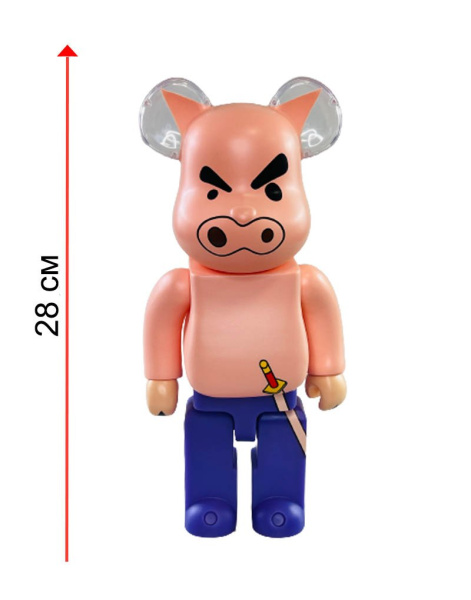 Bearbrick Бурибури Pig 400% (28см)