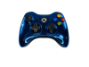 Джойстик Xbox 360 Б/У (Хромированный синий)