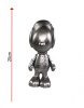 Kaws X Peanuts Snoopy Joe Kaws Виниловая Фигурка (Серебряный) - 20 см