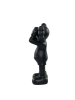 KAWS At This Time Виниловая Фигурка (Черный) - 20 см