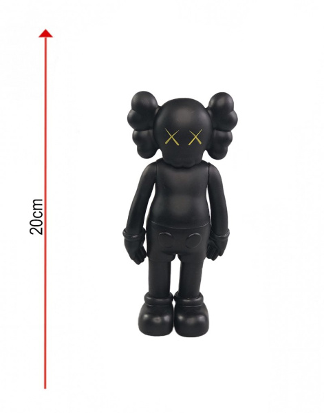 Kaws Companion Open Edition Black Фигурка (черный) - 20 см