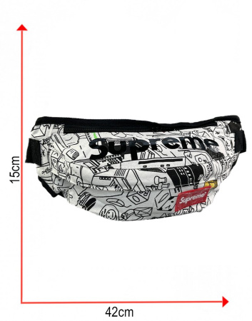 Сумка-бананка Supreme рисунок 15