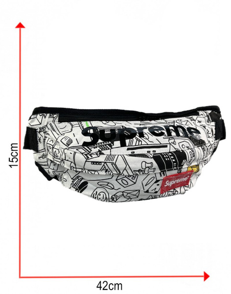 Сумка-бананка Supreme рисунок 15