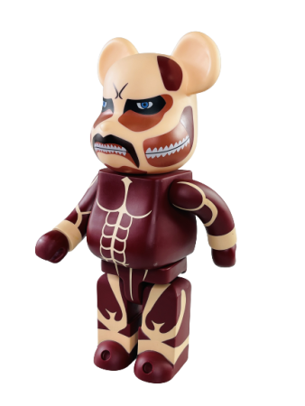 Bearbrick Attack on Titan 400% (28 см)