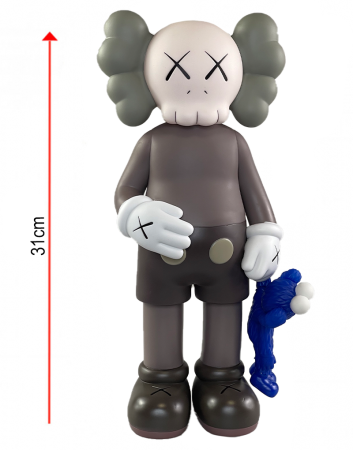 Kaws Share Companion BFF Фигурка (коричневый/синий) - 31 см
