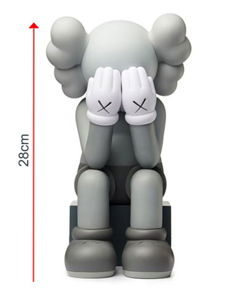 Kaws Companion Passing Through Фигурка (Серый) 28 см Kaws Companion Passing Through Фигурка (Серый) 28 см