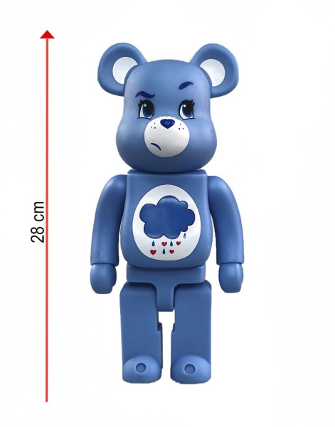 Bearbrick Medicom Care Bears Grumpy 400% (28 См)