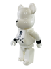 Bearbrick x Mastermind Japan White 400% (28 cм)