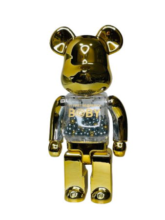 Bearbrick My First Baby Gold_Silver 400% (28см)