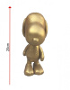 Kaws X Peanuts Snoopy Joe Kaws Виниловая Фигурка (Золотой) - 20 см