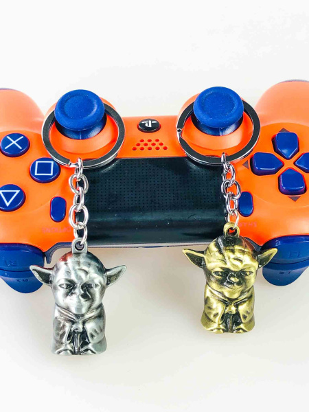 Металевий брелок Star Wars Йода (Yoda)