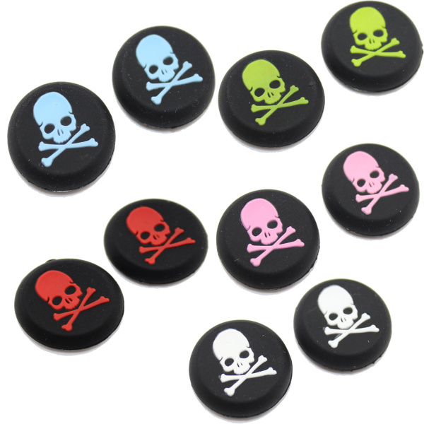 Резинки для джойстика PS5/PS4/PS3 XBOX ONE / Series / 360 лапки черепки кольорові 