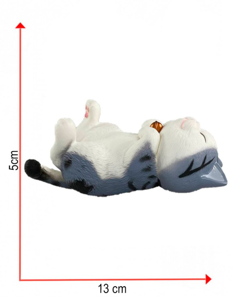 Фигурка Котик Лежачий 5 см N8
