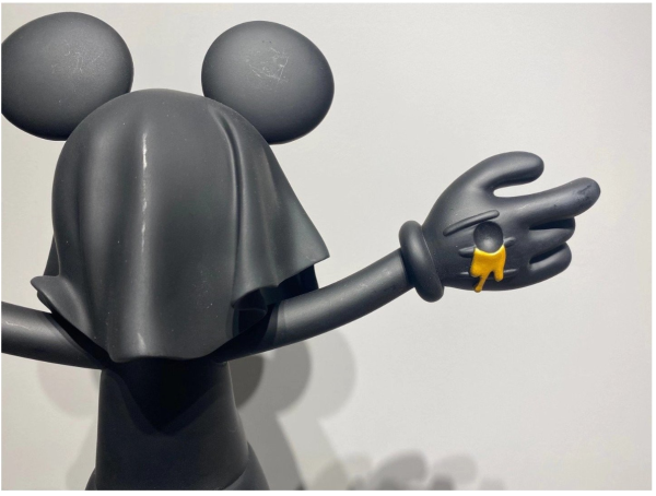 Фигурка Призрак Микки Маус (Черный) - 47см