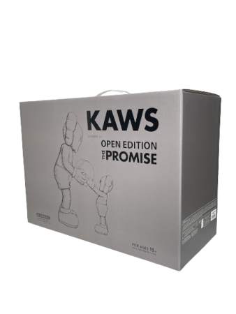 KAWS THE PROMISE Вінілова фігурка Коричнева (34см)
