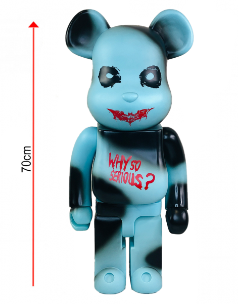 Bearbrick Joker The Dark Knight Why So Serious 1000% (70 См)