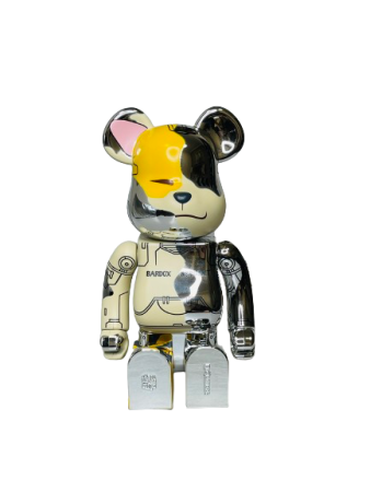 Bearbrick x Nerdunit x Bardox (Фігурка Гібрид робот космічної ери) 400% (28см)