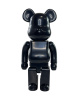 Bearbrick Черный Глянцевый 400% (28см)