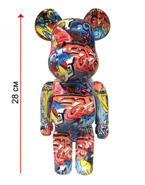 Bearbrick Абстракція №2 400% (28см)