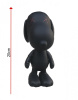 Kaws X Peanuts Snoopy Joe Kaws Виниловая Фигурка (Черный) - 20 см