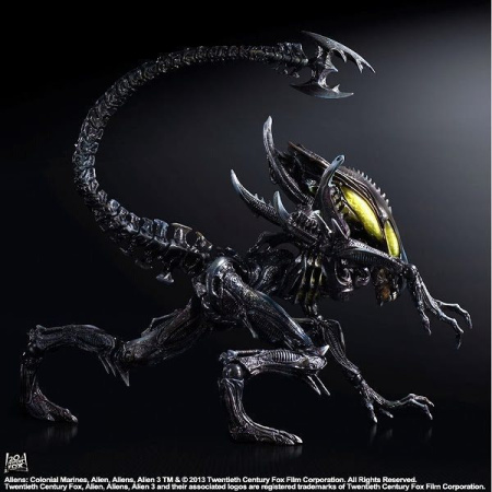 Фігурка Play Arts  Alien Colonial Team Alien Warrior VS Vomiter Figure (26см)