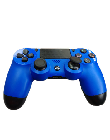 Джойстик Dualshok 4 V2 оригинал Б/У PS4 Черно-Синий