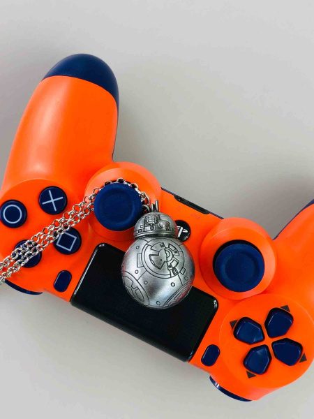 Амулет для геймерів Star Wars BB-8 срібний – підвіска на ланцюжку