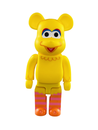 Bearbrick Большая птица Улица Сезам 400% (28 см)